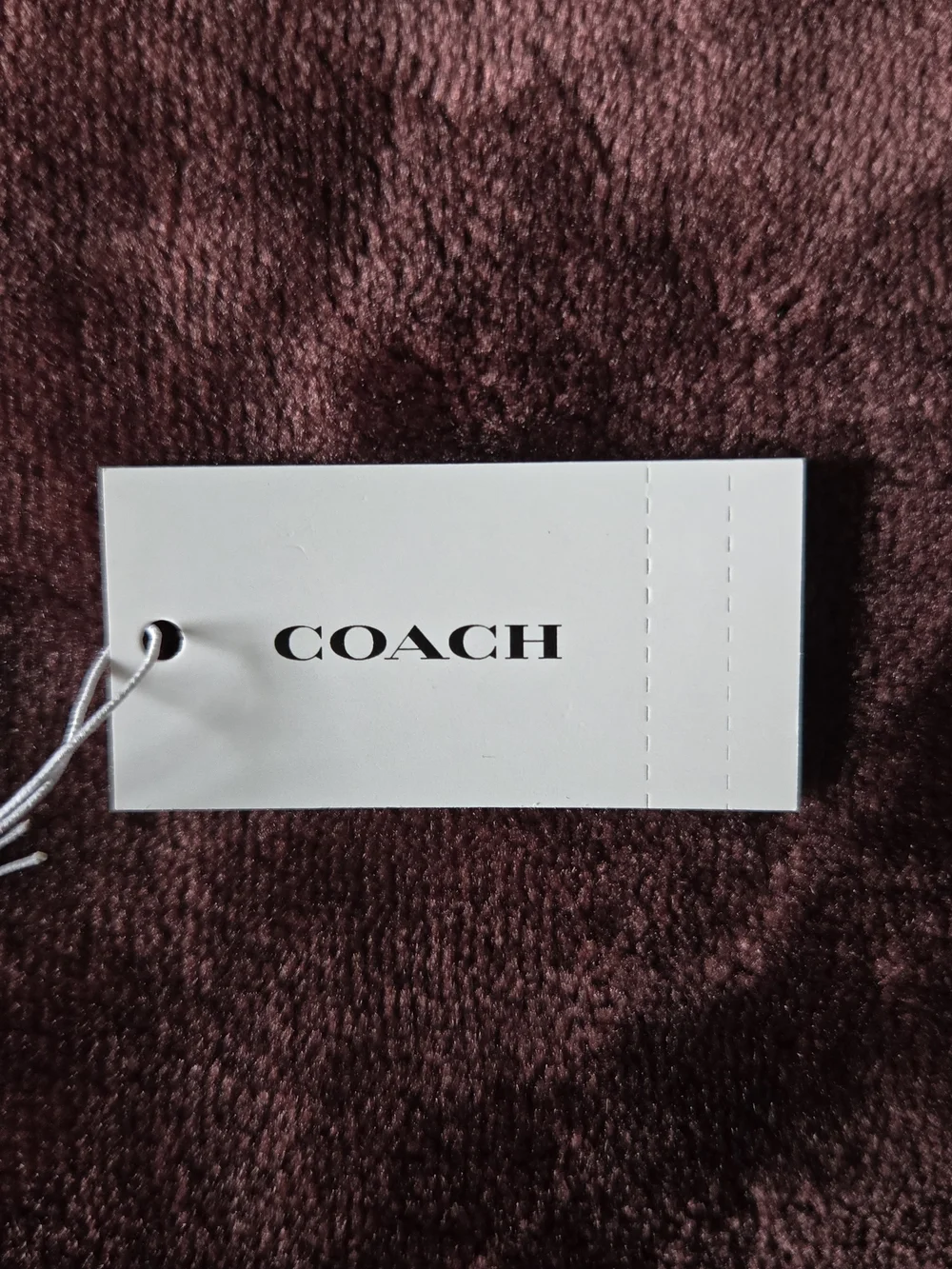 COACH Pretzel Shoe Charm Keychain Pair